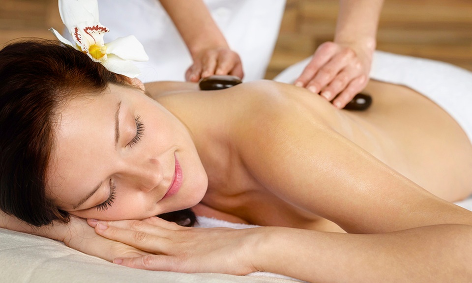 60 or 75-Min Hot Stone or Therapeutic Massage with Cupping