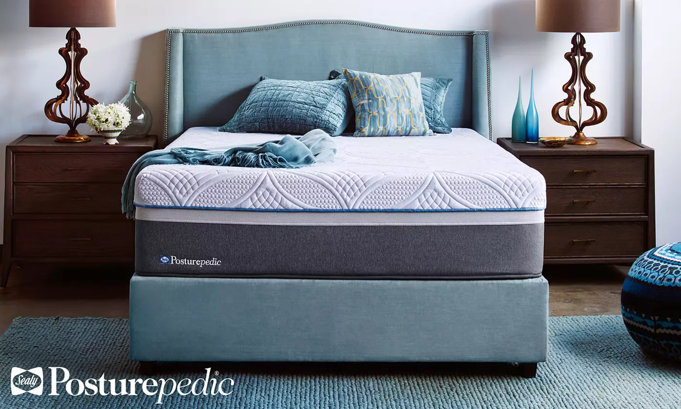 Sealy Posturepedic Hybrid Cobalt Firm Mattress. Free White Glove Delivery. 10-Year Warranty.  - Primary Image
