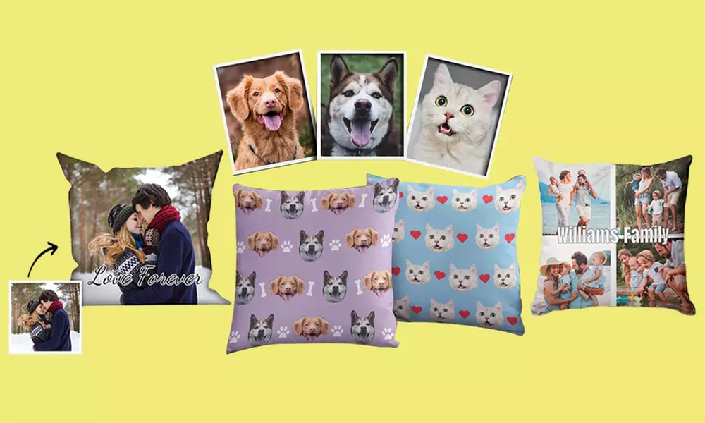 Personalisiertes Fotokissen