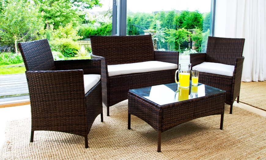 Image 2: Rattan Garden Furniture £169.99