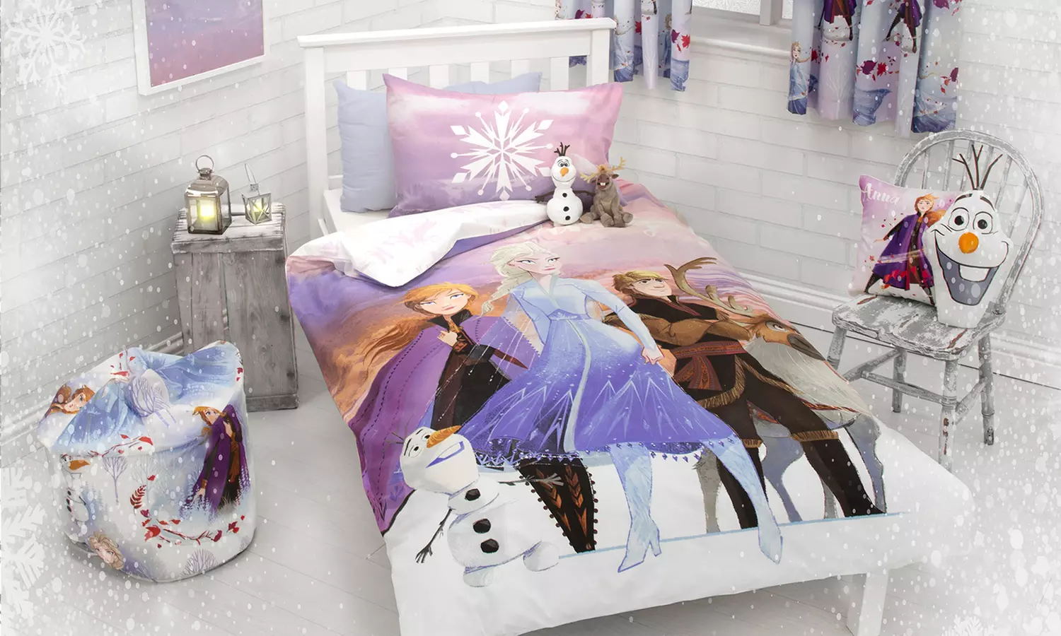 Parure de lit réversible "La Reine des Neiges 2" de Disney - Primary Image
