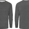 Image 4: Pack of Three Blu Apparel Long-Sleeved Crew Neck T-Shirts
