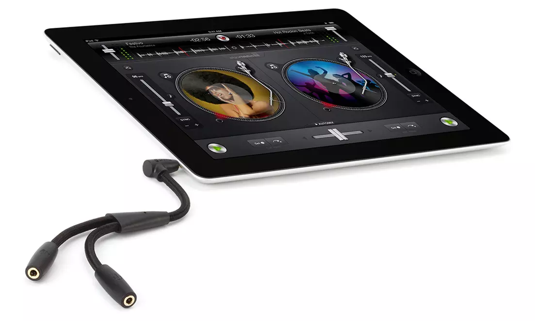 Griffin DJ Headphone and Master Output Splitter Cable - Primary Image