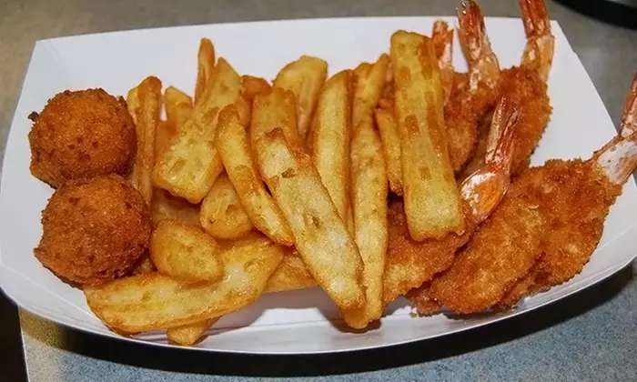 Meal for Two or Family Seafood Basket at Rusty's Wharf (Up to 45% Off) - Primary Image