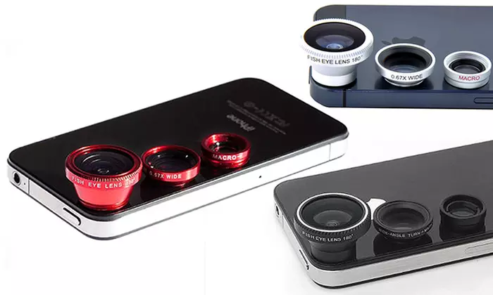 Magnetic Smartphone Clip-On Lenses from £4.98 (Up to 78% Off) - Primary Image