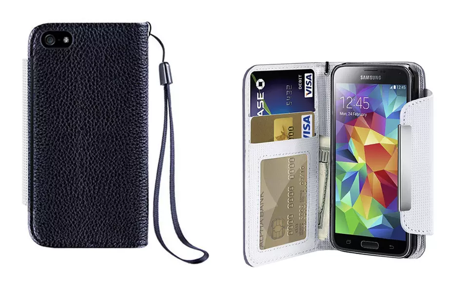 Acellories, Inc. Wallet Case for Samsung Galaxy S4 or S5 - Primary Image