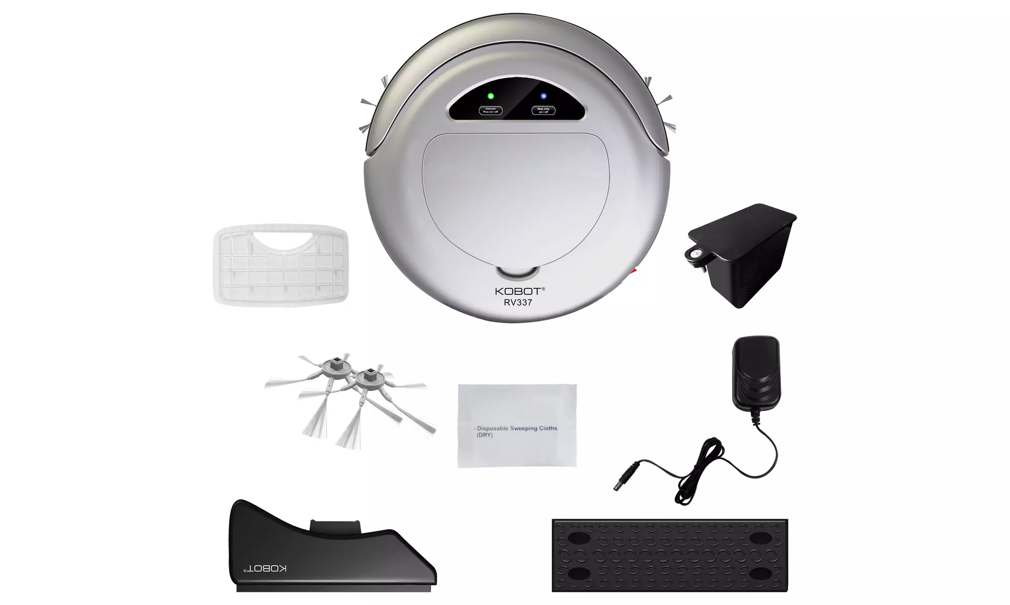 Kobot Robotic Vacuum with Auto-Charging Home Base - Second Medium