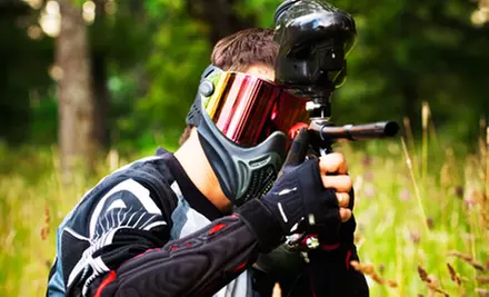 All-Day Paintball Package for 6, 8 or 12 Including Lunch and Gear at Torrid Paintball Sports (Up to 80% Off) - Primary Image