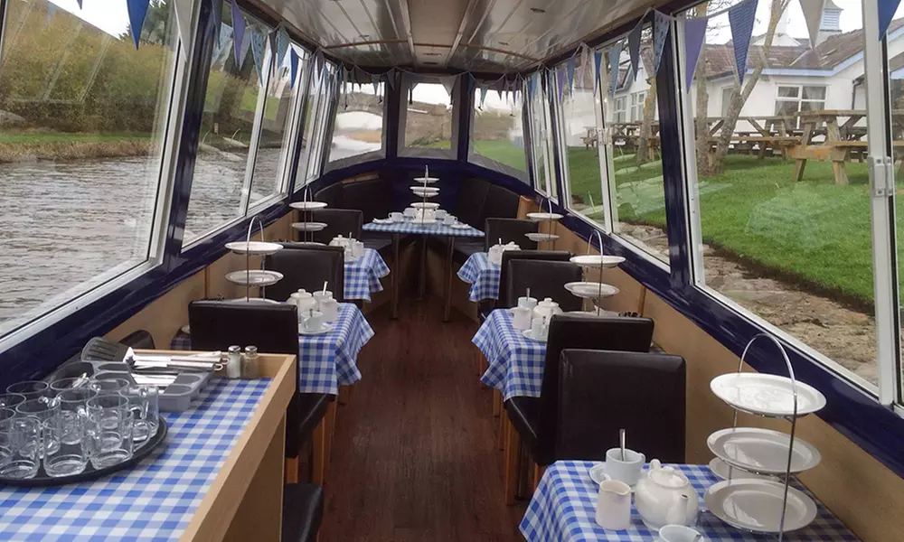 Canal Cruise With Afternoon Tea For One (£14) or Two (£28) People with Burscough Boat Hire (64% Off) - Primary Image