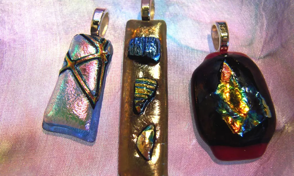 Two-Hour Fused-Glass-Pendant-Making Class for One or Two at Gallery's Choice (Up to 51% Off) - Primary Image