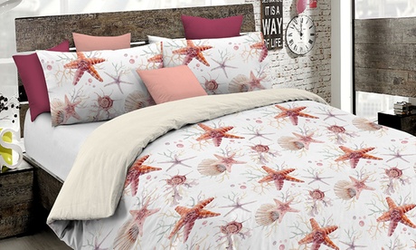 Parure copripiumino Fantasy, Made in Italy e disponibile in 3 misure e varie fantasie