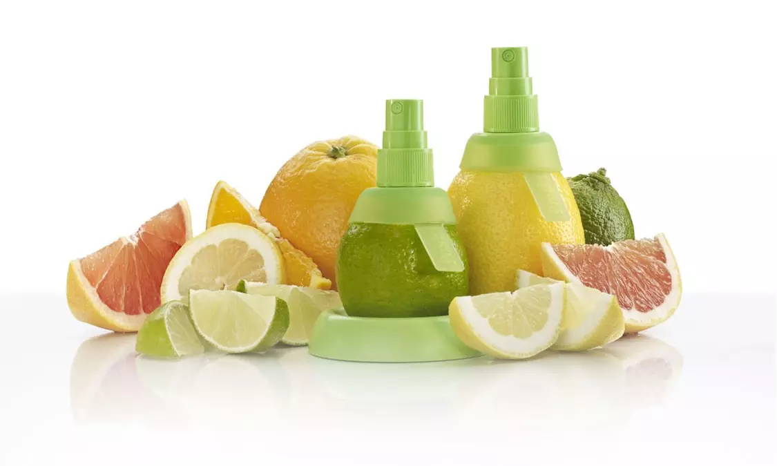 Six-Piece Citrus Fruit Juice Spritzer Set - Primary Image