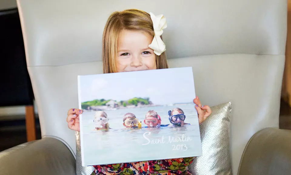 Custom 11"x9" Hardcover Photo Book with 20 Pages from Picaboo (73% Off) - Primary Image