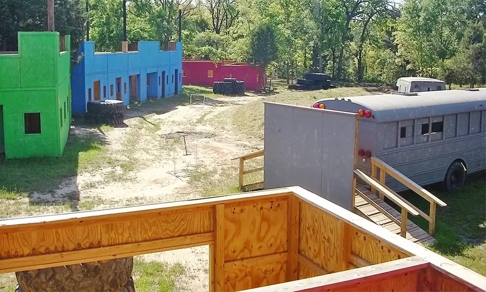All-Day Paintball Outing for One, Two, or Four at Whatz-Up Paintball (Up to 71% Off) - Primary Image