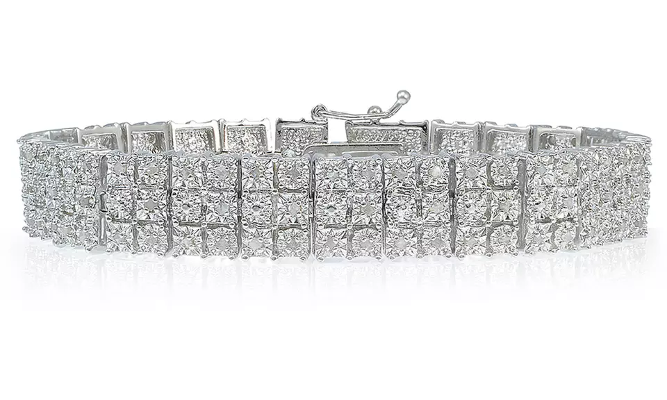 1.00 CTTW Miracle-Set Diamond Bracelet - Primary Image