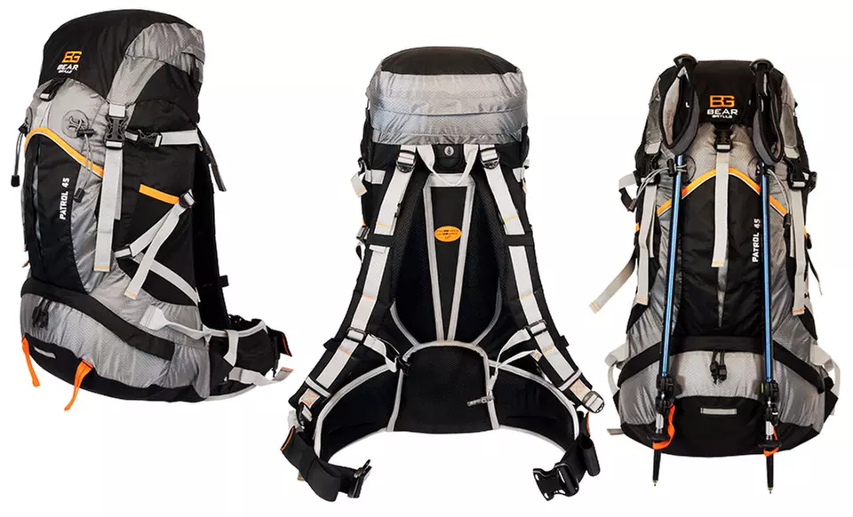 Bear Grylls Patrol 45 Extended Day Pack. Free Returns. - Second Medium