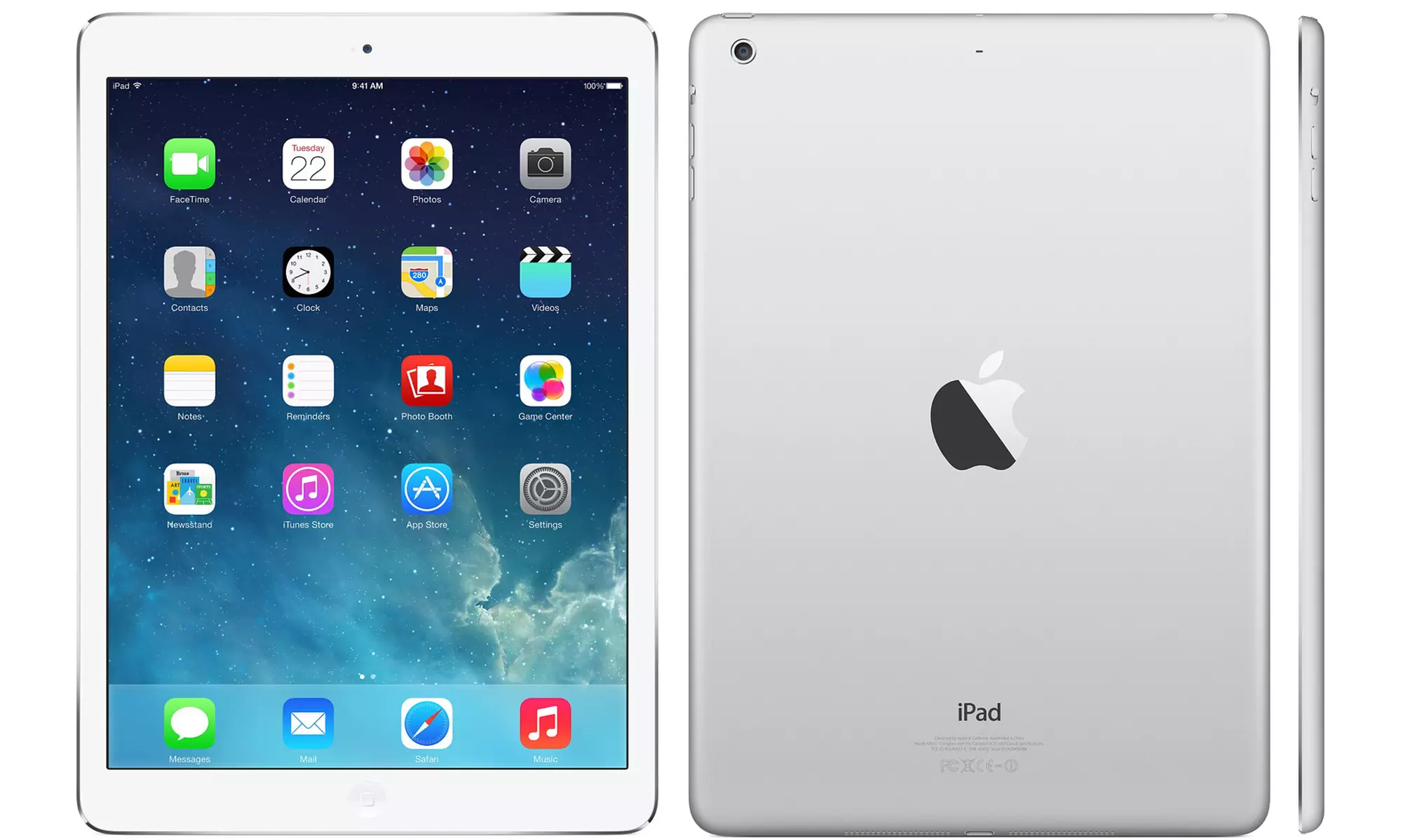 Apple iPad Air 16GB, 32GB, or 64GB Tablet with 9.7" Retina Display, WiFi, and 4G (GSM Unlocked) (Refurbished)  - Second Medium