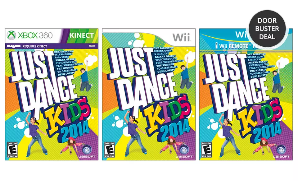Just Dance Kids 2014 for Xbox 360 Kinect, Wii, or Wii U. Free Returns. - Primary Image