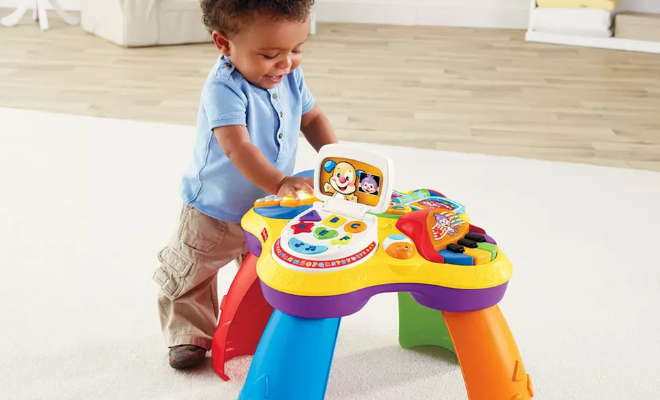 Fisher Price Laugh & Learn Puppy & Friends Learning Table. Free Returns. - Primary Image