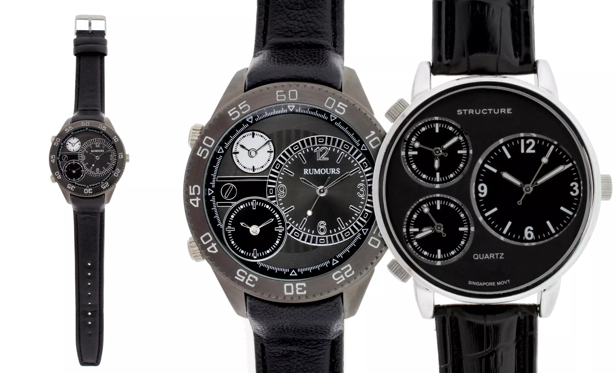 Men's Triple Time Zone Watches - Primary Image