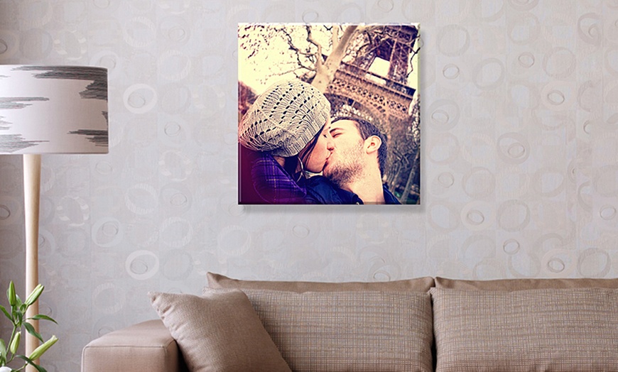 Personalized 16"x16" Canvases | Groupon Goods