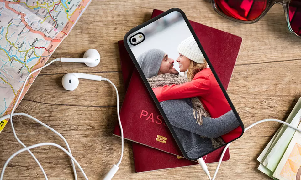 Personalized Silicone iPhone Cases (1 or 2-Pack) from $5.99–18.99 - Primary Image