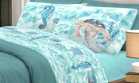 Completo letto Sea Life, disponibile in 3 dimensioni e 4 colori