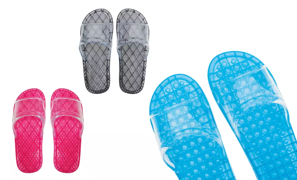 $9.99 for Hawaiian Breeze Brush or Bead Acupressure Sandals ($25 List Price). 3 Colors Available. Free Returns. - Primary Image