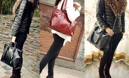 Genuine Leather Handbag