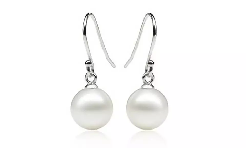 Pearl Drop Earrings - Primary Image