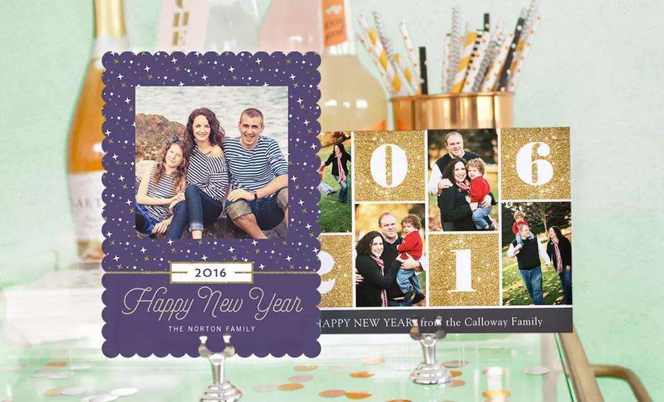 40, 70, or 100 Photo Cards from PhotoAffections (Up to 78% Off) - Second Medium