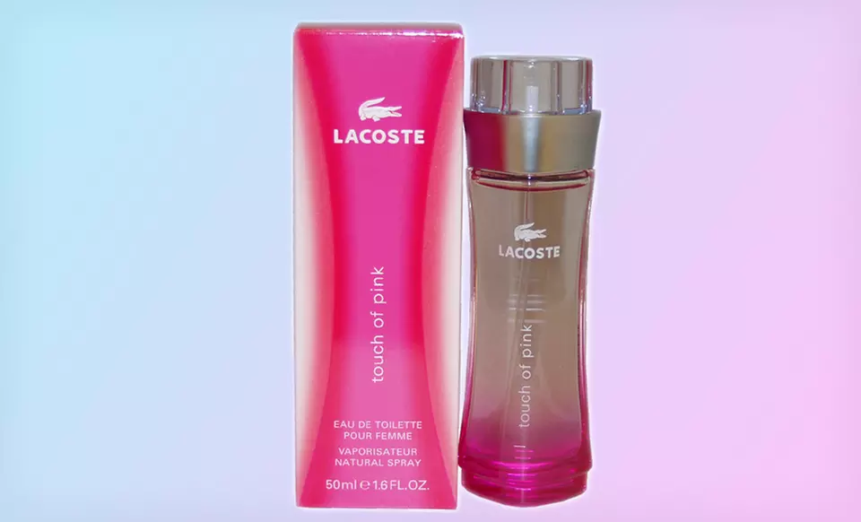 $34 for a 1.6 Oz. Bottle of Lacoste Touch of Pink Eau de Toilette Spray ($52 List Price). Free Shipping. - Primary Image