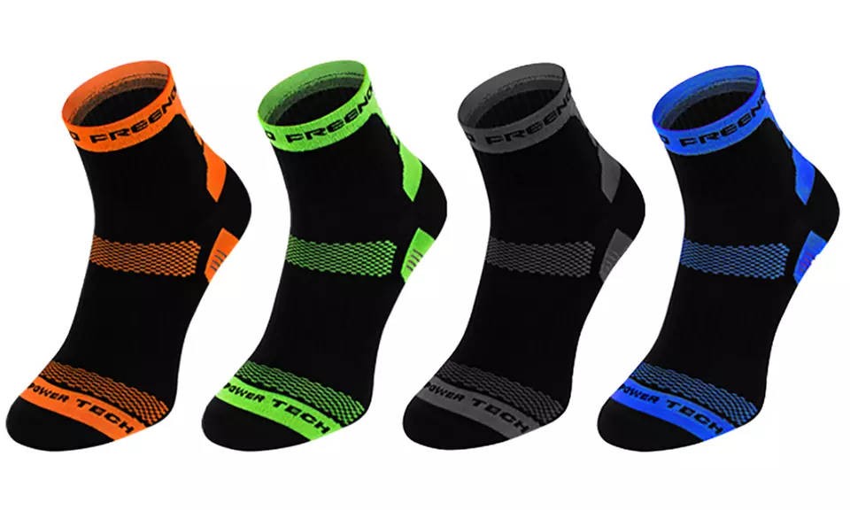 Pack de 4 ou 8 paires de chaussettes de compression pour le sport de la marque Freenord - Primary Image