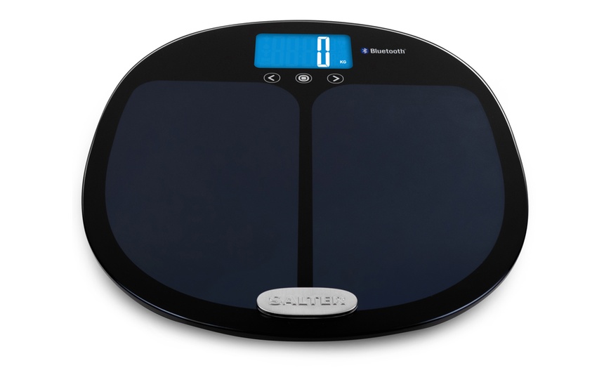 Image 4: Salter Curve Bluetooth Smart Analyser Bathroom Scale