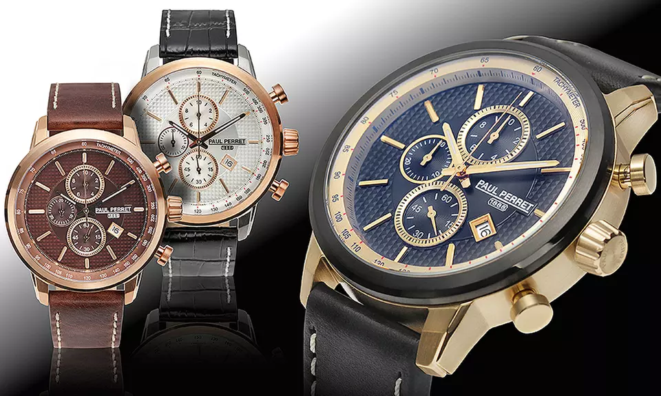 Paul Perret Swiss Chronograph Sorel Men's Watch - Primary Image
