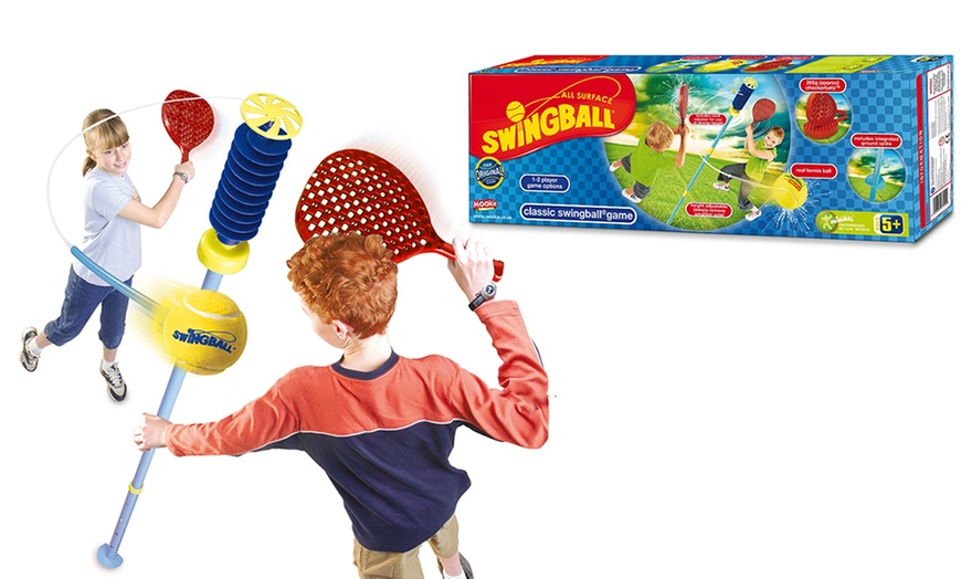 Image 3: Classic Swingball Set