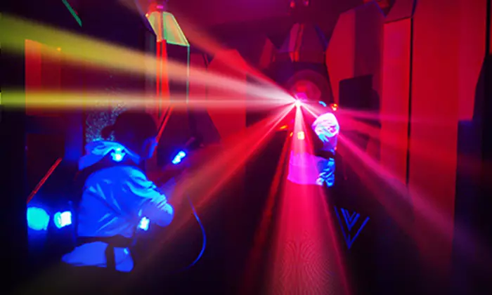 $25 for Five Games of Laser Tag and 20 Arcade Tokens at Q-Zar ($47.50 Value) - Primary Image