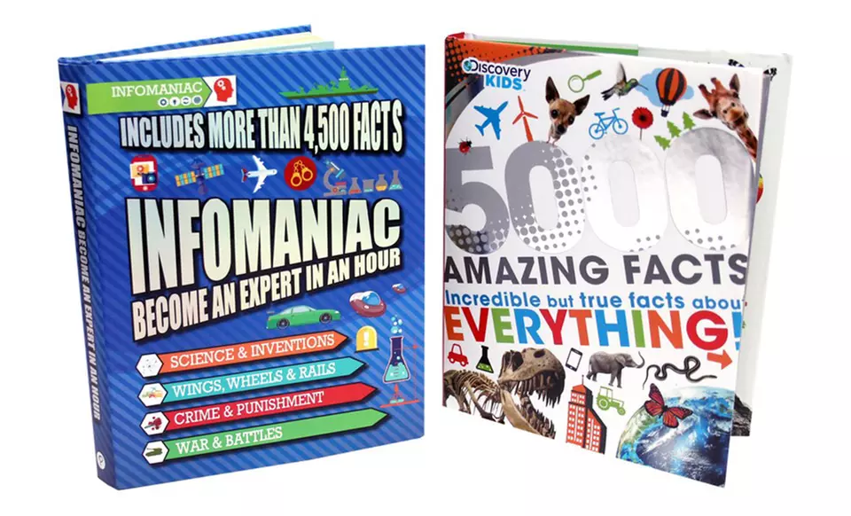 Discovery Kids and Infomaniac Kids' Fact Books - Primary Image