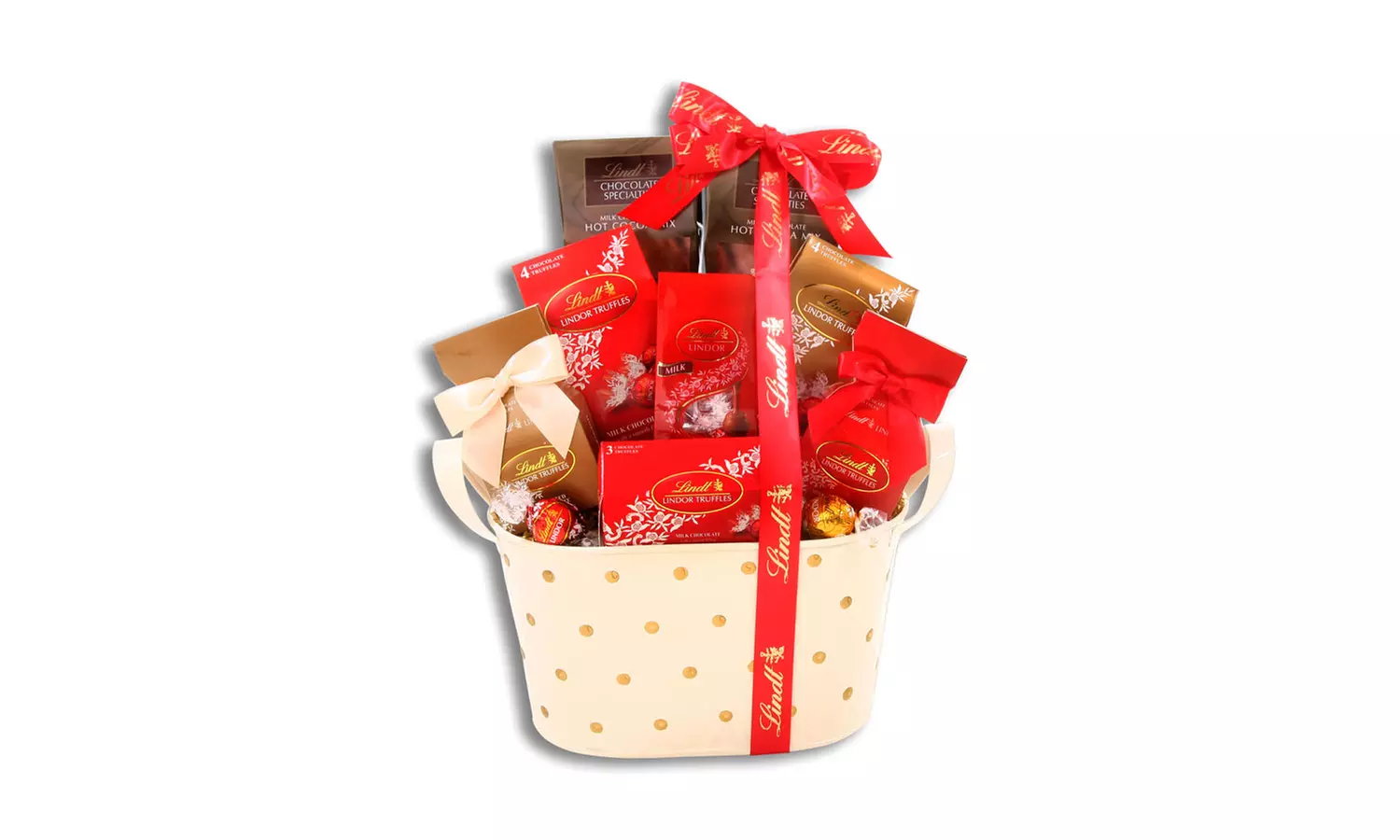 Lindt Chocolate Gift Basket - Primary Image