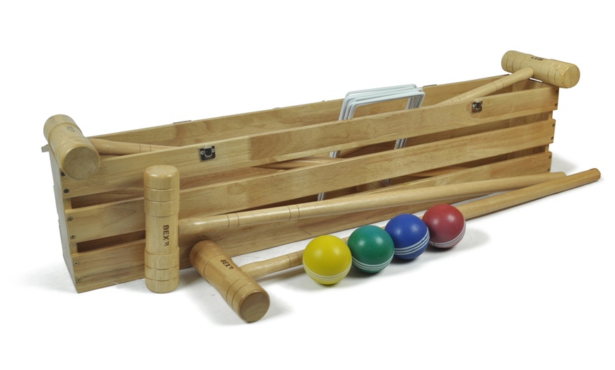 Image 3: Bex Croquet Pro 6 Mallet Set