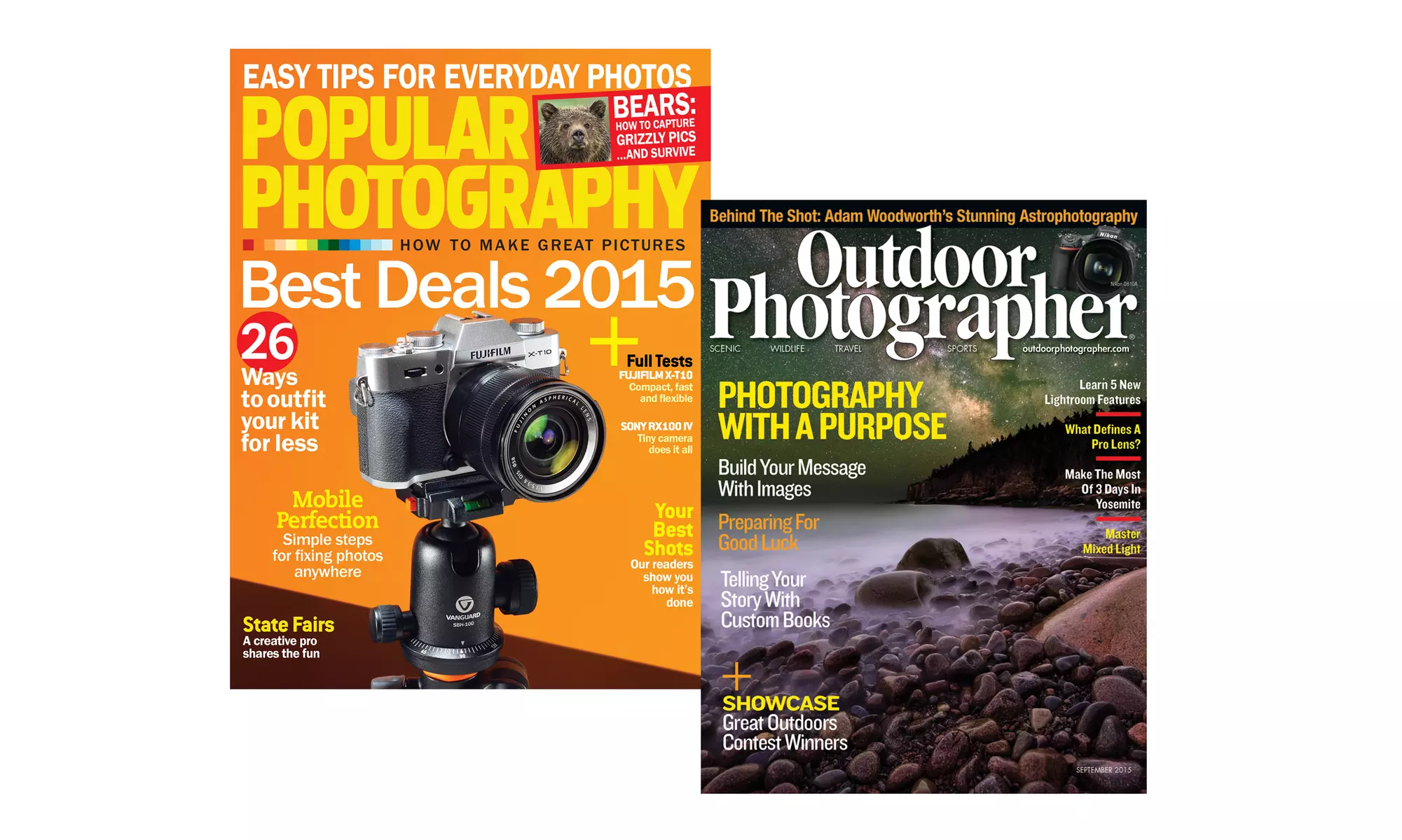 1- or 2-Year Subscription to Outdoor Photography or Popular Photography Magazines - Primary Image
