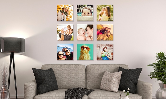 Custom Square Photo Canvases - Fabness | Groupon