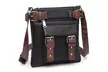 MK BELTED COLLECTION Alice Buckle Soft Faux Leather Cross-Body Purse - Image 6