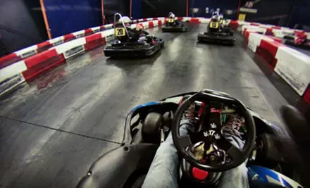 Time-Attack Go-Kart Run or Cadet Driving-School Program at LeMans Karting (40% Off) - Primary Image
