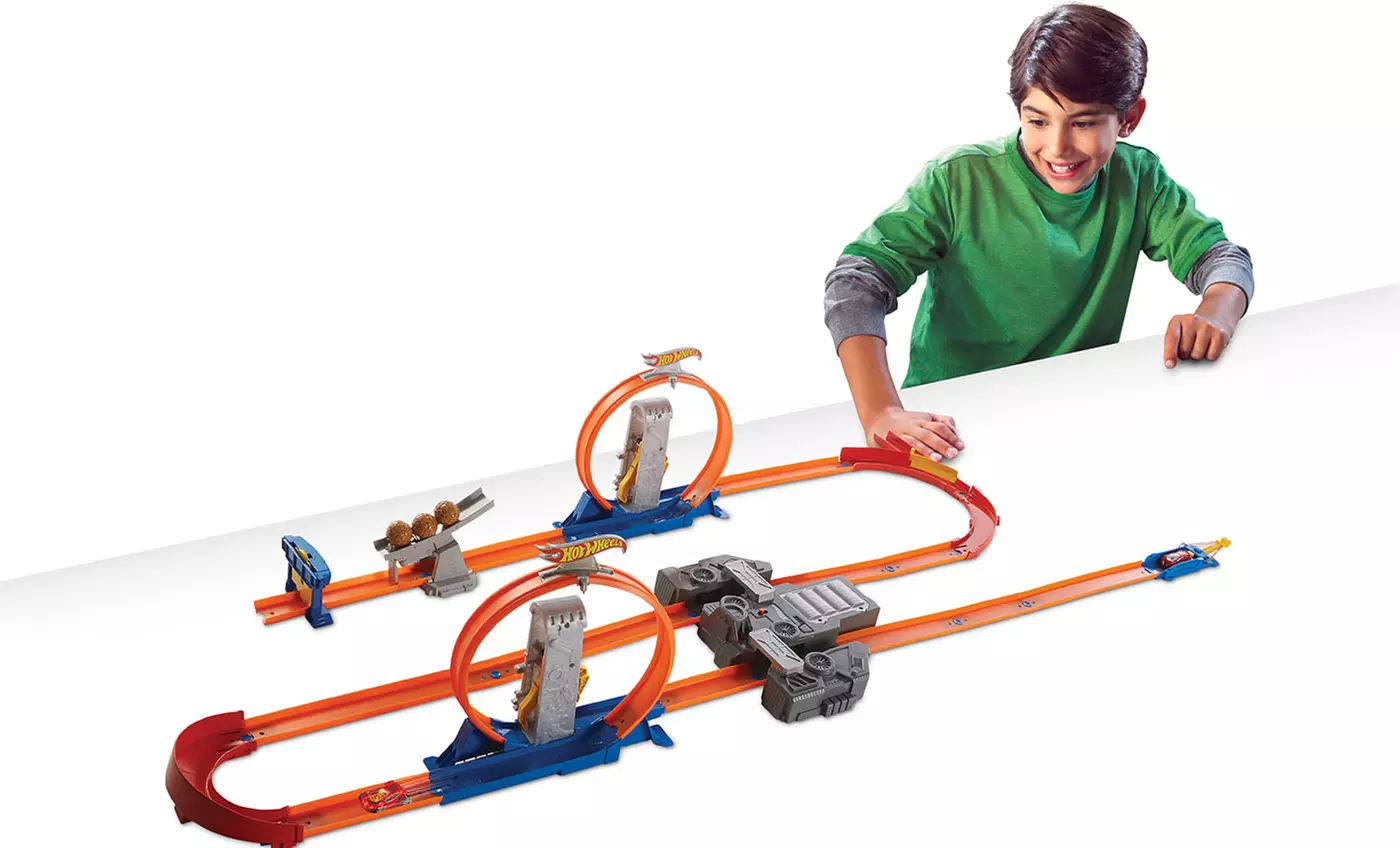 Hot Wheels Track Builder Total Turbo Takeover Track Set  - Primary Image