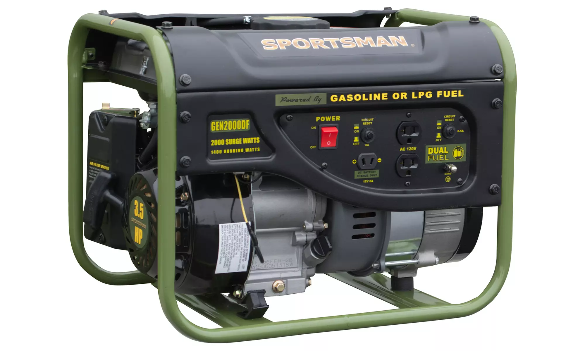 Sportsman Series 2,000 Watt Dual Fuel Generator - Second Medium