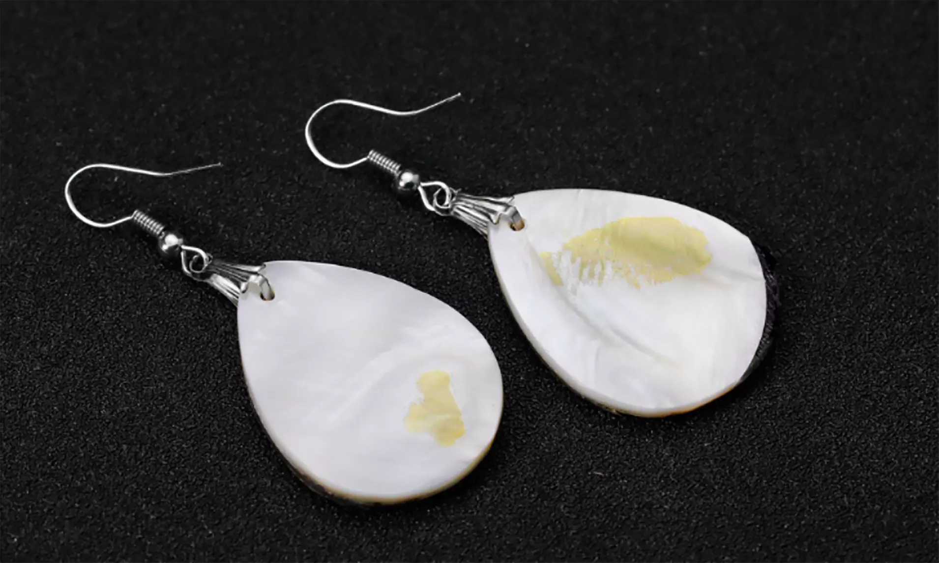 1 ou 2 paires de boucles d'oreilles coquilles d'ormeau - Second Medium