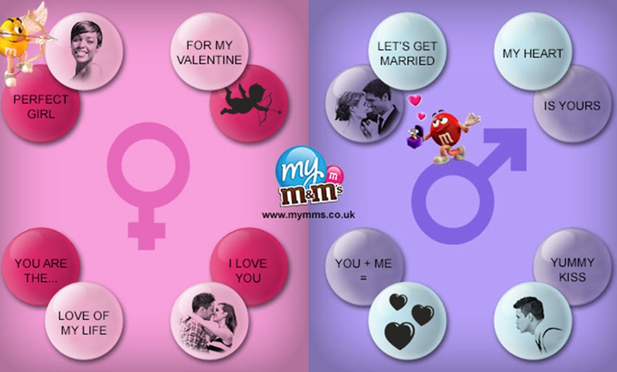 Image 5: Personalise Your Own Valentine's My M&M's