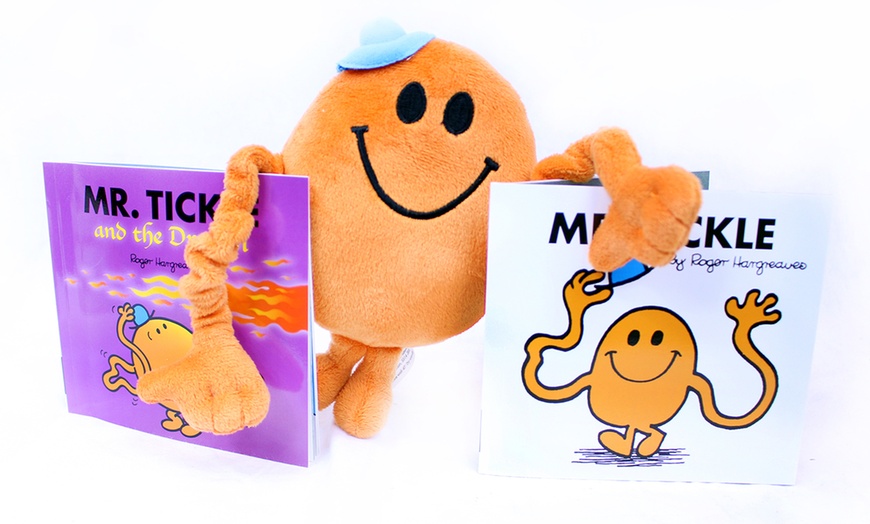 Image 2: Mr Tickle Toy and 2 Book Set