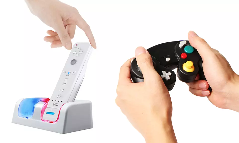 Wii Remote-Charging Station or Rumble Controller for Nintendo GameCube and Wii from $7.99-$8.99 - Primary Image